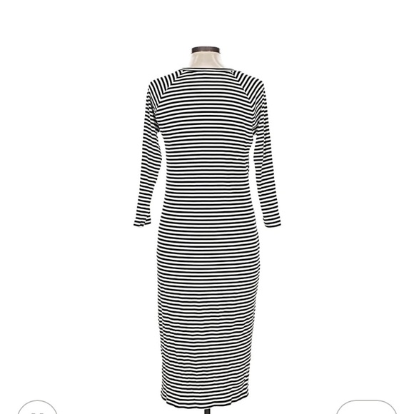 *NWT* GAP Striped Maxi/Midi Dress - Picture 2 of 12